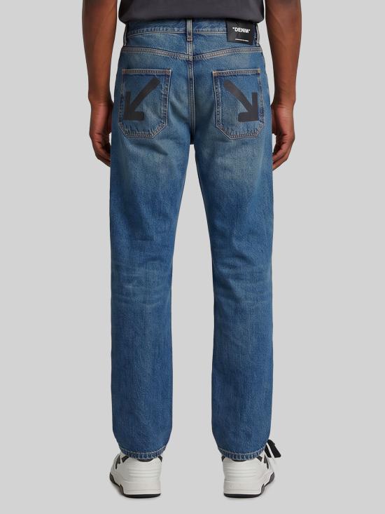 26FW 오프화이트 데님 팬츠 OMYA18JF26 BLUE - OFF WHITE
