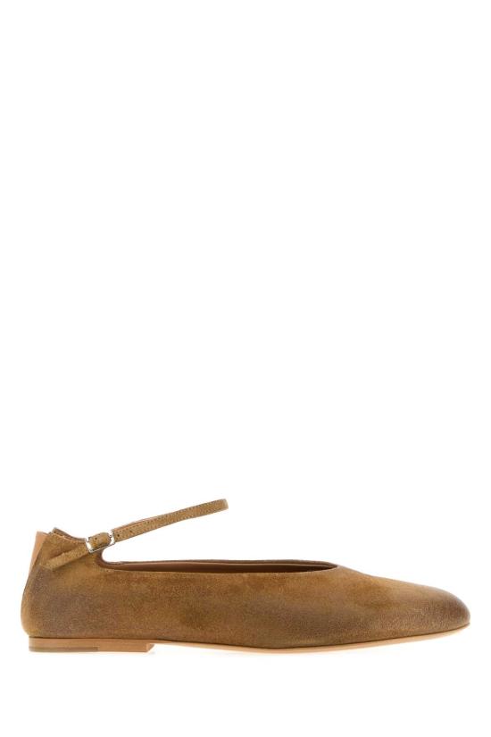 26FW 질샌더 플랫 슈즈 J16WZ0029P7685 243 Camel