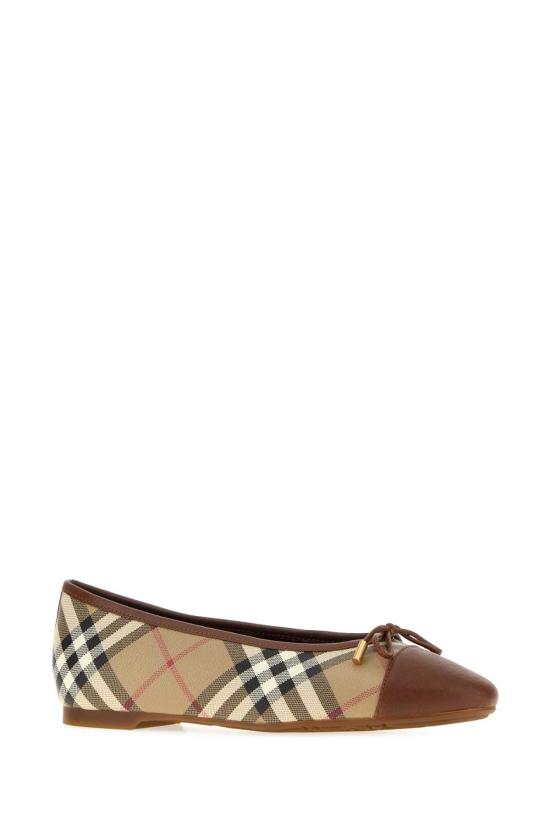 26FW 버버리 플랫 슈즈 8132349 A7028 Checked - BURBERRY