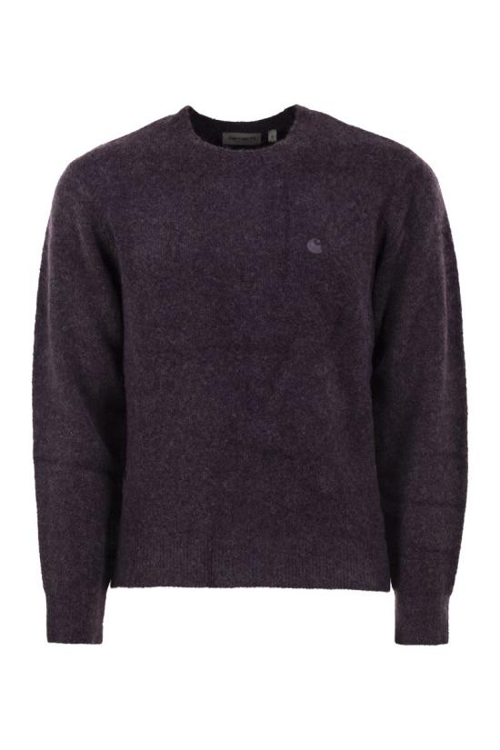 26FW 칼하트 WIP 스웨터 I035394 3Z9XX PURPLE DOM