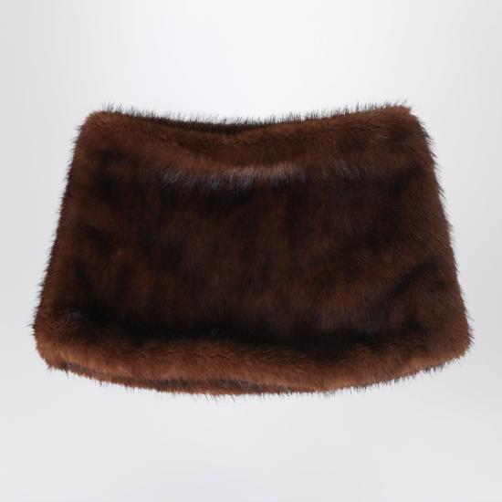 26FW 소스 언노운 머플러/스카프 SUWF62AC01PL Brown