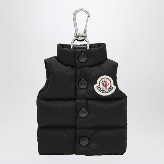 26FW 몽클레어 패치로고 패딩 공용 키링 6F00002M7726 Black