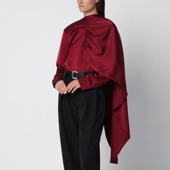 26FW 소스 언노운 셔츠 SUWF62BL01SPL Burgundy