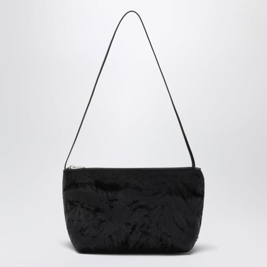 26FW 발레스크 코르셋 크러시드 벨벳 숄더백 VA AW26 CORSVEL Black