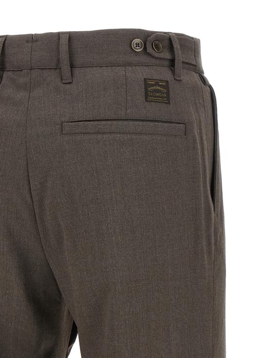26FW 인코텍스 스트레이트 팬츠 10S40440612600 Brown - INCOTEX