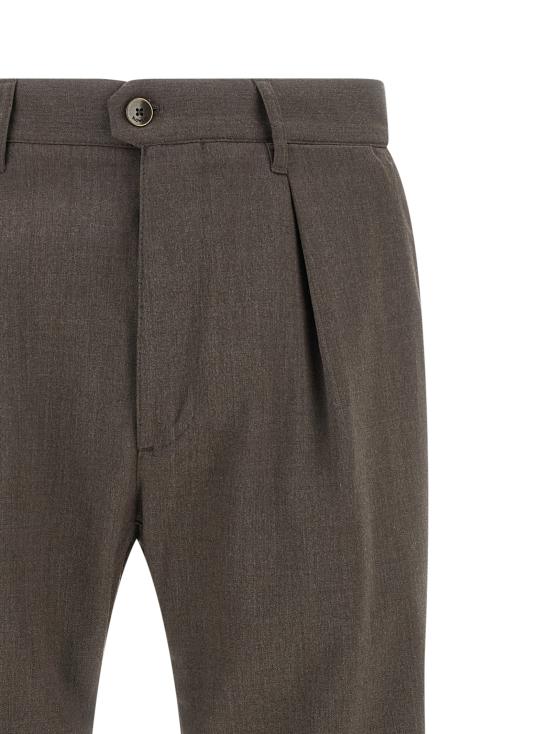 26FW 인코텍스 스트레이트 팬츠 10S40440612600 Brown - INCOTEX