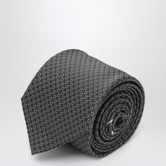 26FW 살바토레 페라가모 넥타이 0794463SI Grey