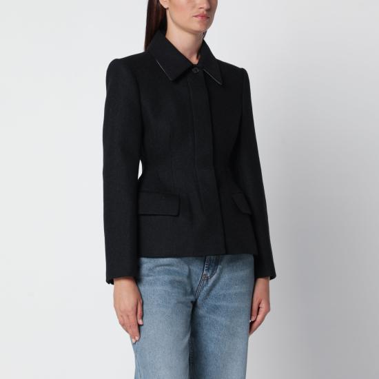 26FW 소스 언노운 수트 자켓 SUWF62JK06WO Black