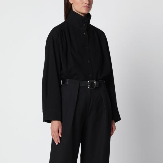 26FW 소스 언노운 셔츠 SUWF62SH01PL Black