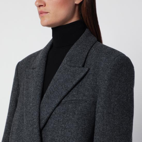 26FW 소스 언노운 코트 SUWF62CT01WO Grey - SOURCE UNKNOWN
