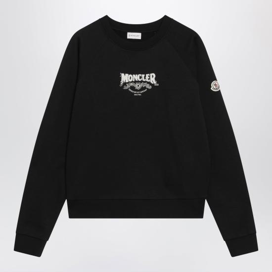 26FW 몽클레어 긴팔 티셔츠 8G0003389ALI Black