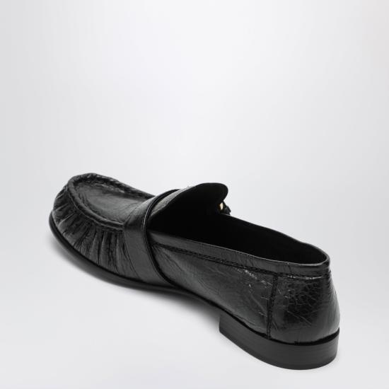 26FW 미우미우 빈티지 레더 버클 로퍼 5D740E0155TZ Black - MIU MIU
