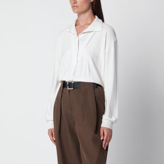 26FW 소스 언노운 긴팔 티셔츠 SUWF62CD01SWO White