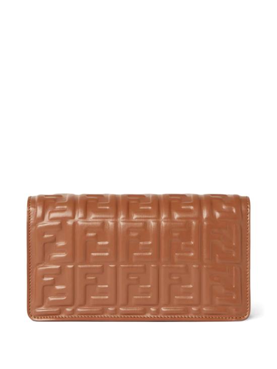 26FW 펜디 바게트 체인 지갑 8M0498 AAJD F1UJK BROWN DOM - FENDI