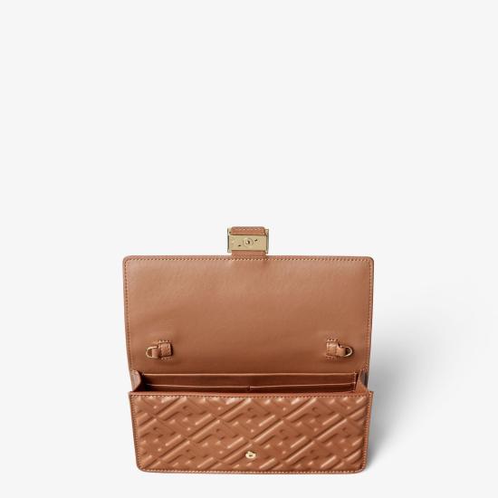 26FW 펜디 바게트 체인 지갑 8M0498 AAJD F1UJK BROWN DOM - FENDI
