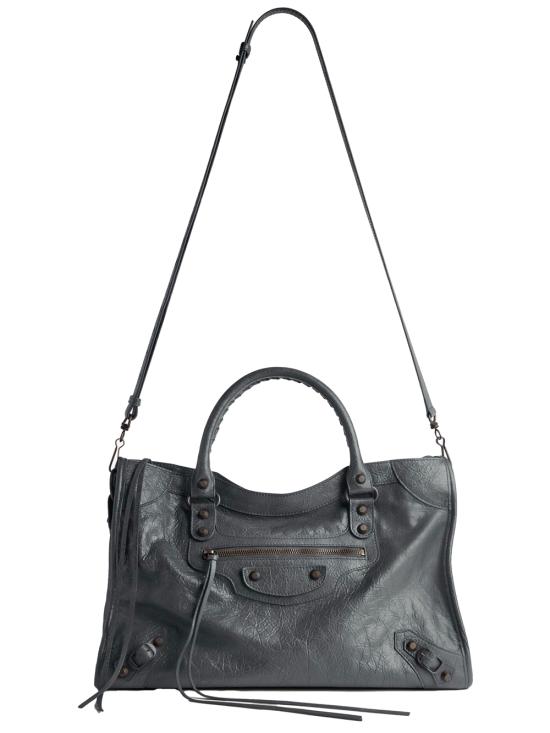 26FW 발렌시아가 르 시티 백 865760 2ACFH 1251 VOLCANIC ROCK - BALENCIAGA