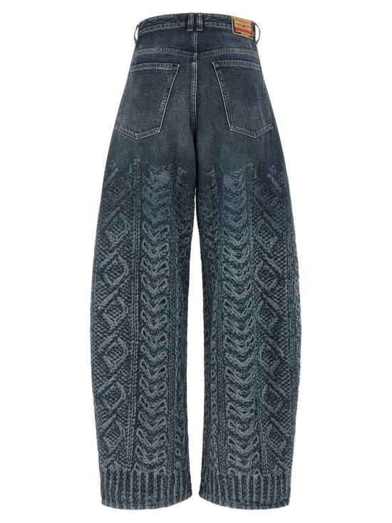 26FW 디젤 데님 팬츠 1987 D-Khelz-S2 청바지 블루 - DIESEL