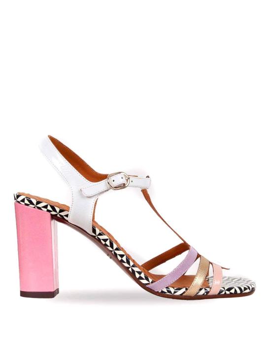 26SS 치에 미하라 힐/펌프스 BABI48SUCREBLANCOSUCRER MULTICOLOUR