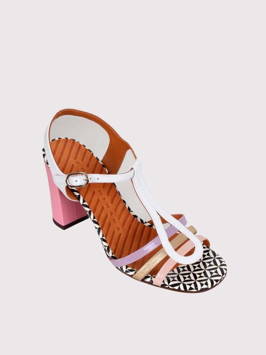 26SS 치에 미하라 힐/펌프스 BABI48SUCREBLANCOSUCRER MULTICOLOUR - CHIE MIHARA