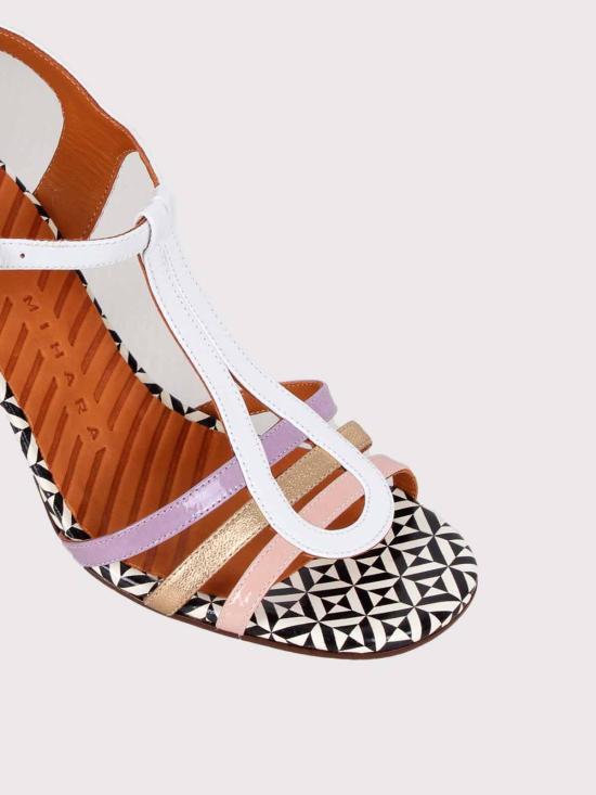 26SS 치에 미하라 힐/펌프스 BABI48SUCREBLANCOSUCRER MULTICOLOUR - CHIE MIHARA