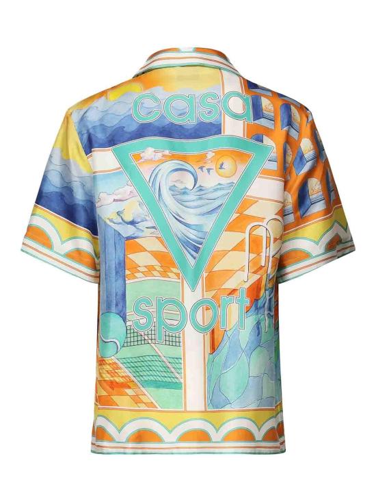  카사블랑카 셔츠 UMPS25SH00307 MULTICOLOUR - CASABLANCA