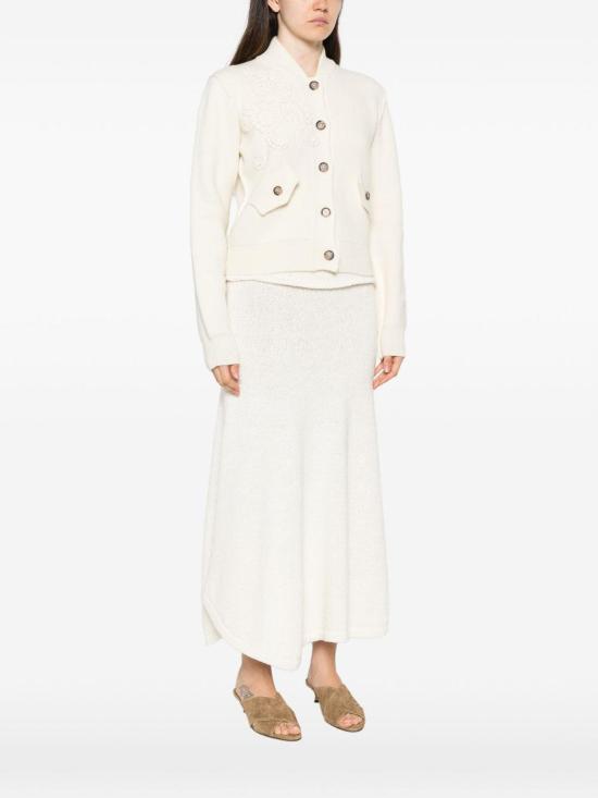 26FW 에르마노 피렌제 가디건 D49ED049EO1MF33300003 WHITE - ERMANNO FIRENZE
