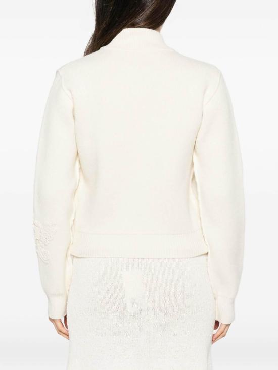 26FW 에르마노 피렌제 가디건 D49ED049EO1MF33300003 WHITE - ERMANNO FIRENZE