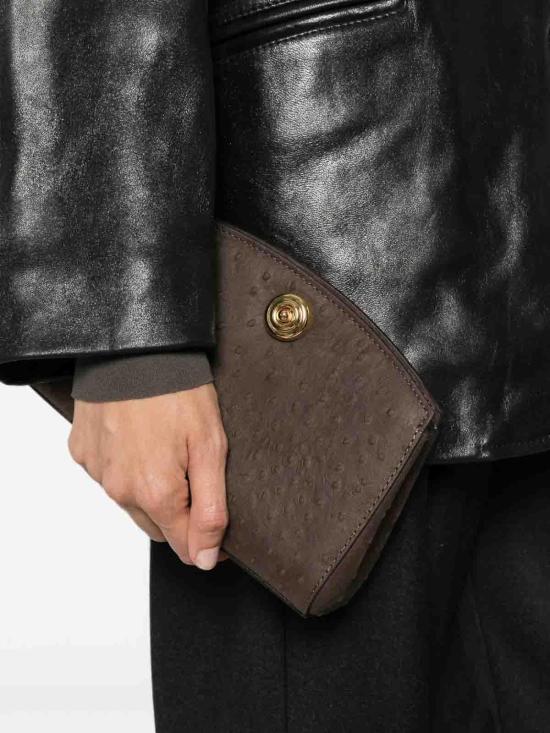 26FW 리프너 클러치/파우치 263BA01085DARKBROWN - LIFFNER