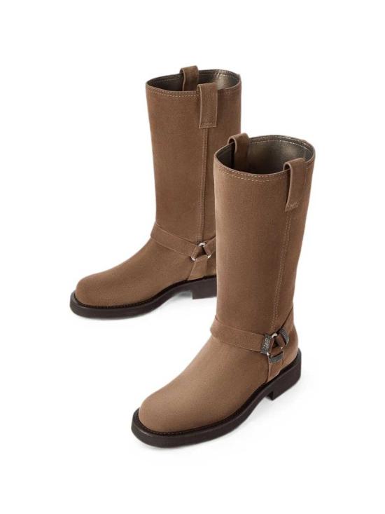 26FW 브루넬로 쿠치넬리 부츠 MZSFG3408C9773 BROWN - BRUNELLO CUCINELLI