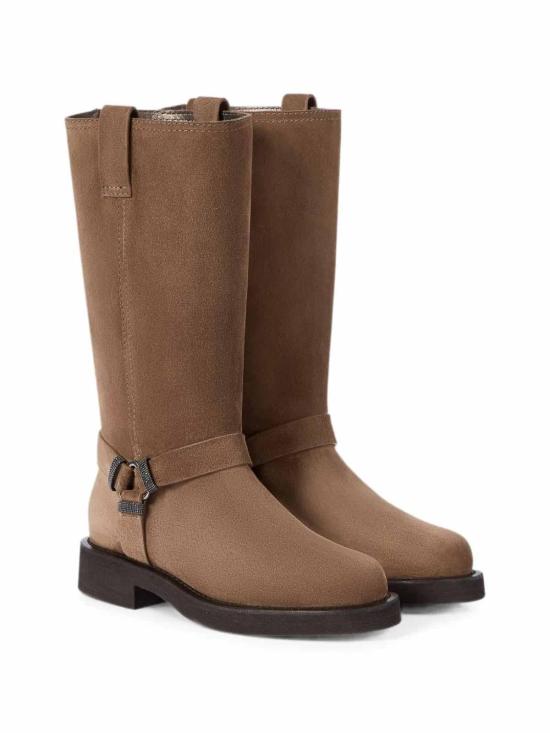26FW 브루넬로 쿠치넬리 부츠 MZSFG3408C9773 BROWN - BRUNELLO CUCINELLI