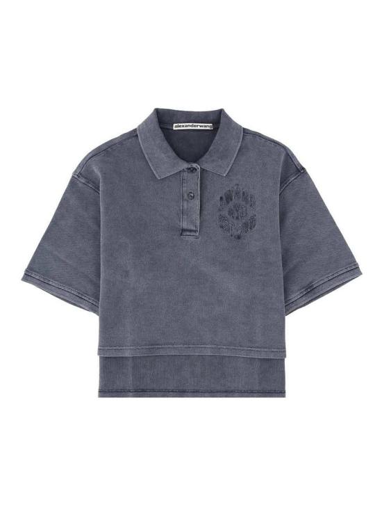 26SS 알렉산더 왕 폴로 티셔츠 1CC2261230421B BLUE