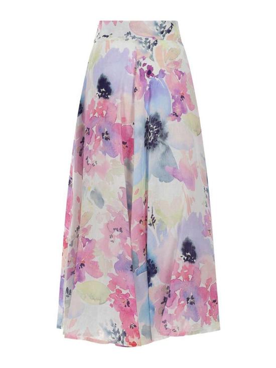 26SS 120 리노 롱 스커트 33ALIW59AF000G454100001 MULTICOLOUR - 120 LINO