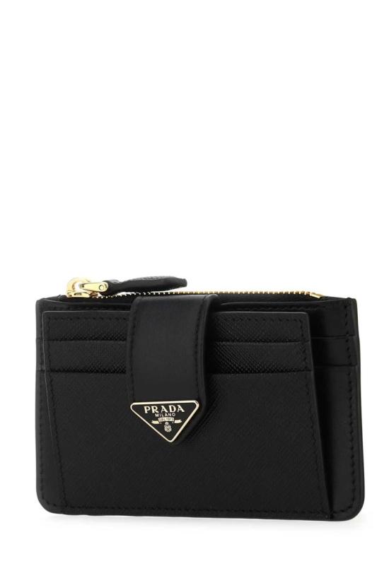 26FW 프라다 삼각 로고 사피아노 카드 지갑 삼각 로고 사피아노 카드 지갑 1MC038 2DYG F0002 - PRADA