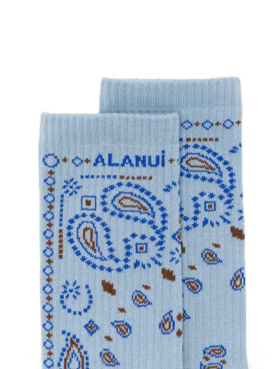 26FW 알라누이 양말 LWRA007E26KNI0014284 LIGHT BLUE - ALANUI