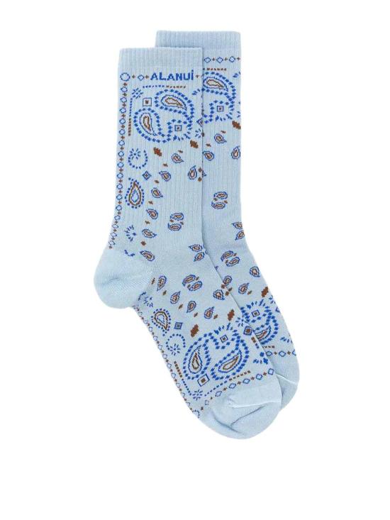 26FW 알라누이 양말 LWRA007E26KNI0014284 LIGHT BLUE