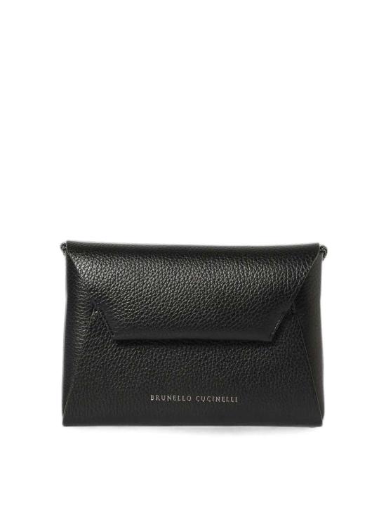 26FW 브루넬로 쿠치넬리 클러치/파우치 MWDKD2722C101 BLACK