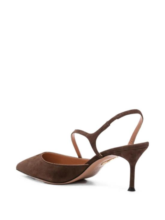 26FW 아쿠아주라 힐/펌프스 DYNMIDP1SUEESPRESSO BROWN - AQUAZZURA