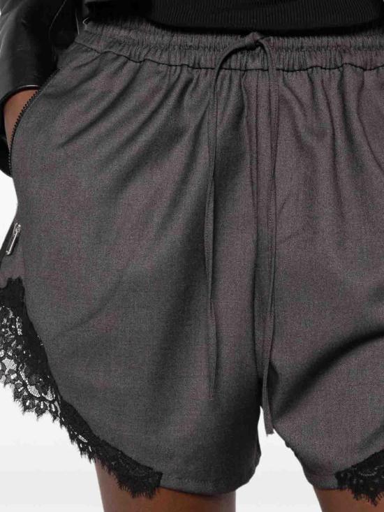 26SS 핑코 숏팬츠 107584A3HISHITAI90 Grey - PINKO