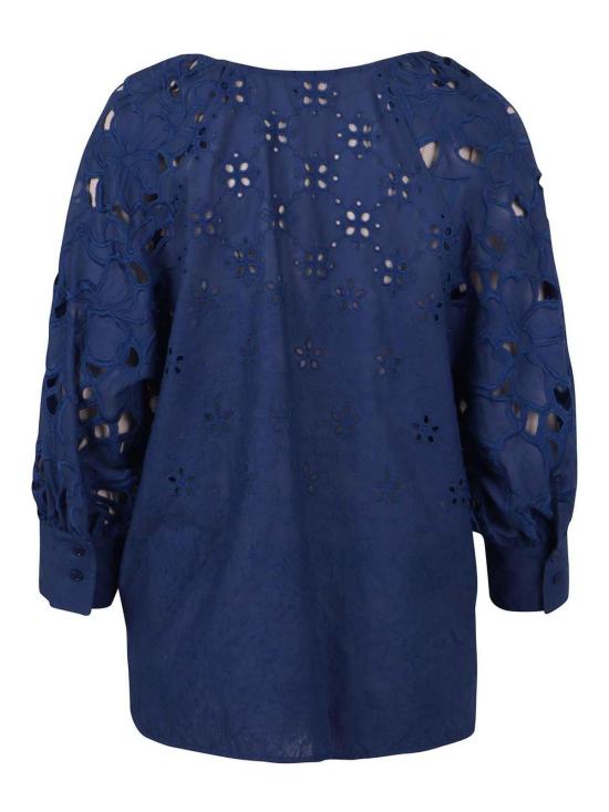 26SS 에르마노 설비노 블라우스 D484K607QYD64044 BLUE - ERMANNO SCERVINO