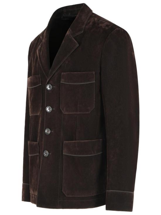 26FW 톰포드 자켓 OJM032 FMC329 EEA Brown - TOMFORD