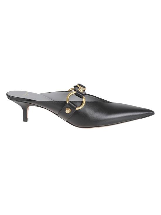 26FW 발렌시아가 시티 뮬 A000GQWCIB11087 Black