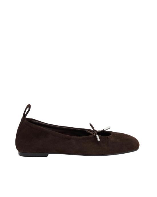 26FW 알로하스 플랫 슈즈 1276460 Brown