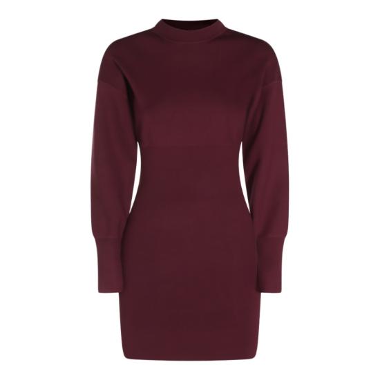 26FW 애니빙 미디 원피스 A0212718BGN28 Burgundy
