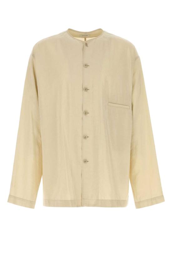 26SS 르메르 드라이 실크 V넥 셔츠 SH1235LF1308 BG235 BEIGE