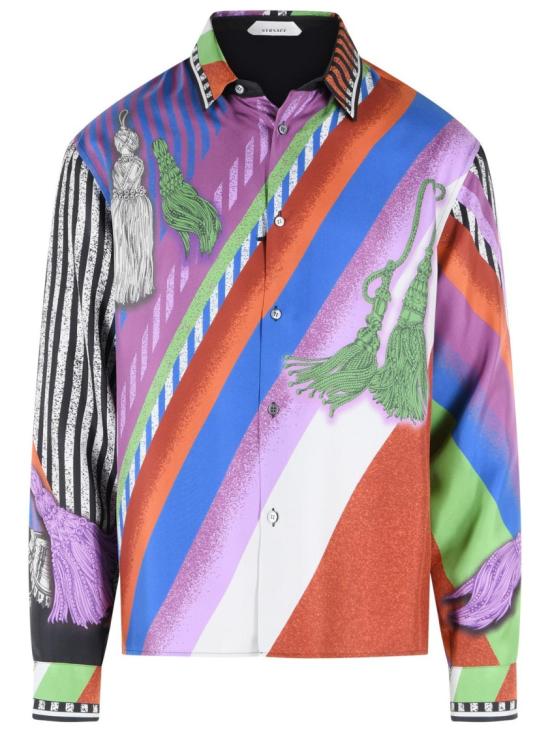 26FW 베르사체 셔츠 1024520 1A18681 5D020 Multicolor