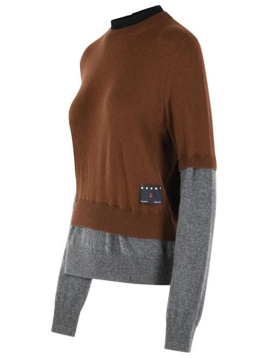 26FW 마르니 니트웨어 GCMD0678Q0 UFX331 MXM53 Brown - MARNI