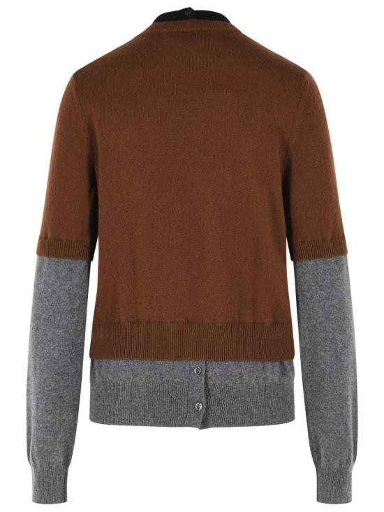 26FW 마르니 니트웨어 GCMD0678Q0 UFX331 MXM53 Brown - MARNI
