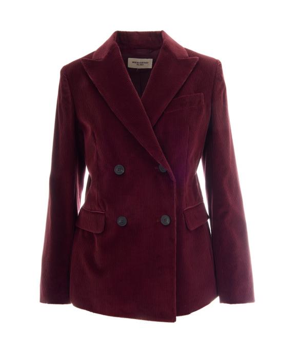 26FW 막스마라 수트 자켓 4574659 Burgundy