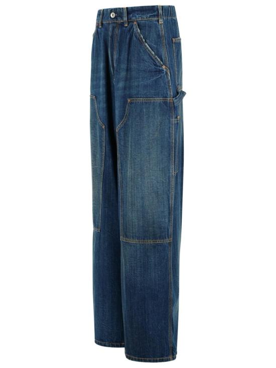 25FW 마르지엘라 스티치 와이드 워크웨어 진 S29KA0390 M30037 961 Blue - MAISON MARGIELA