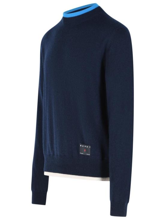 26FW 마르니 니트웨어 GCMG0502Q0 UFX331 MXB84 Blue - MARNI